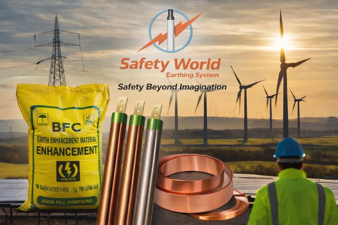 Safety World earthing electrodes and lightning arresters 3